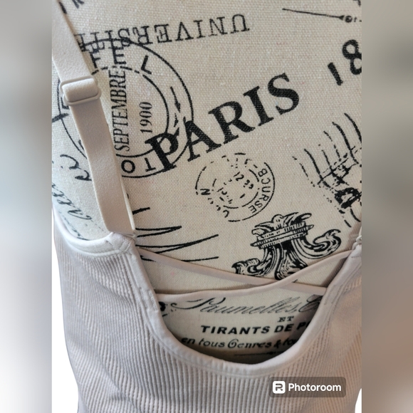 Colsie Tan Ribbed Brami - Picture 4 of 4